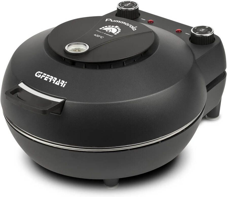 G3 Ferrari Pummarola Pizza Oven – Elektrische Pizzaoven – Met Pizzasteen – Compact Tafelmodel – Italiaans Design - Foto 2