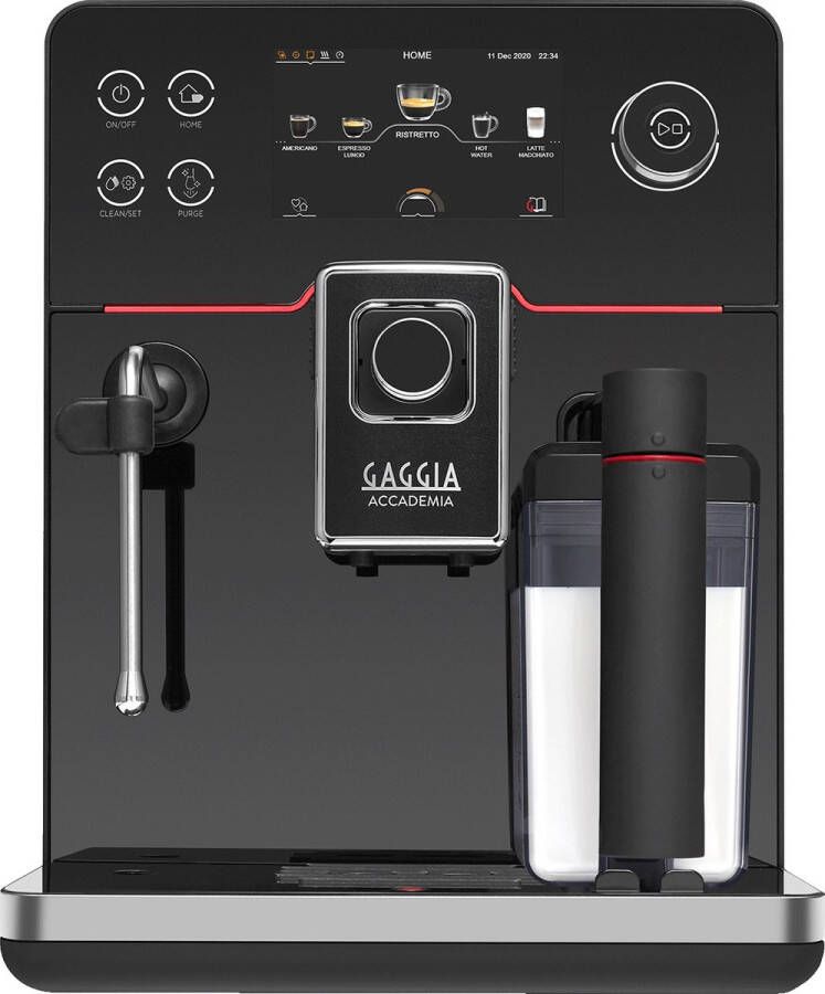 Gaggia Academia Ri9781 01 Volledig Automatische Koffiemachine Transparant One Size 15 Bar werkdruk