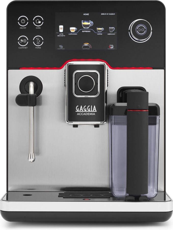 Gaggia Academia Ri9781 01 Volledig Automatische Koffiemachine Transparant One Size 15 Bar werkdruk RVS - Foto 2