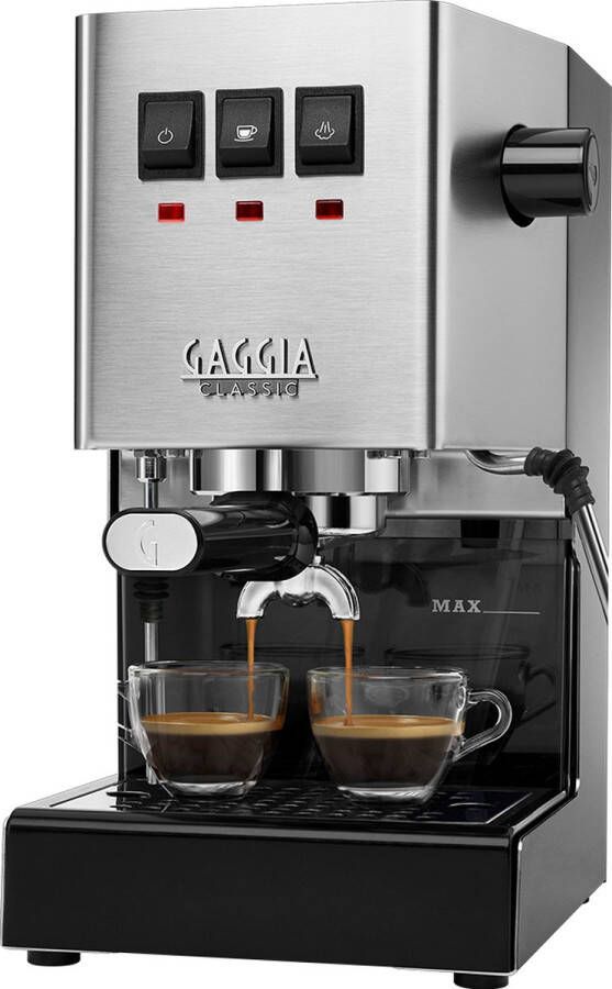 Gaggia Classic Evo Pro Espressomachine Pistonmachine 15bar RVS
