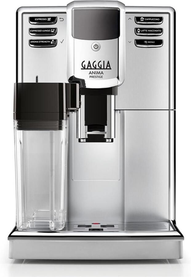 Gaggia Anima Prestige RI8762 01 Automatische Espresso Koffiemachine 1500W Roestvrij Staal