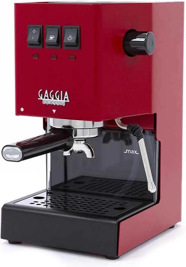 Gaggia Classic Evo Pro Espresso apparaat Rood