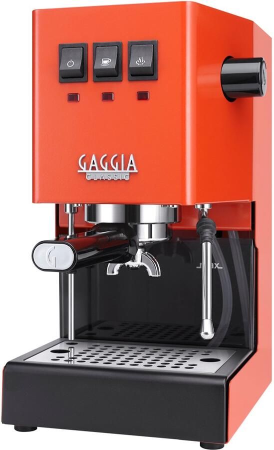 Gaggia Classic Evo Pro-design 2023 oranje Kreeft rood