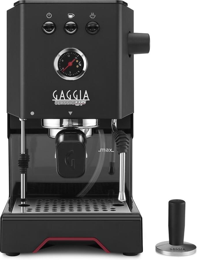 Gaggia Classic UP Espressomachine Handmatige Espresso Machine 58 mm Filterdrager Dubbele PID Zwart