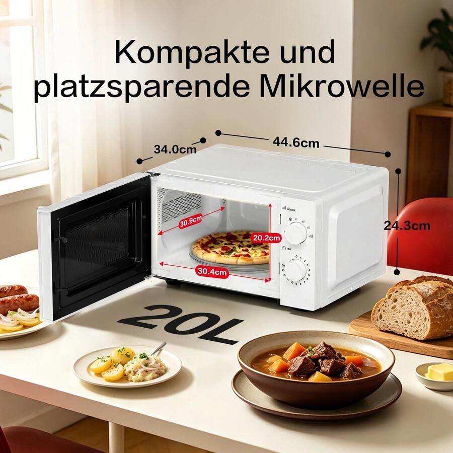 Galanz WentinkMo magnetron 20L 700W Compacte magnetronoven V7 zwart-6 vermorgensstanden