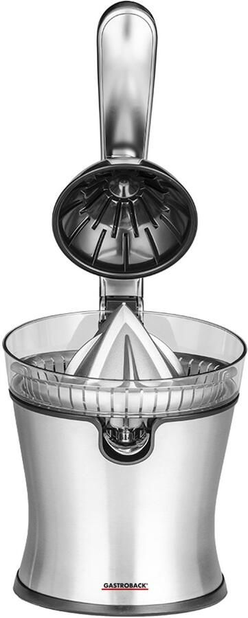 Gastroback Advanced Pro S elektrische citruspers 100 W Aluminium