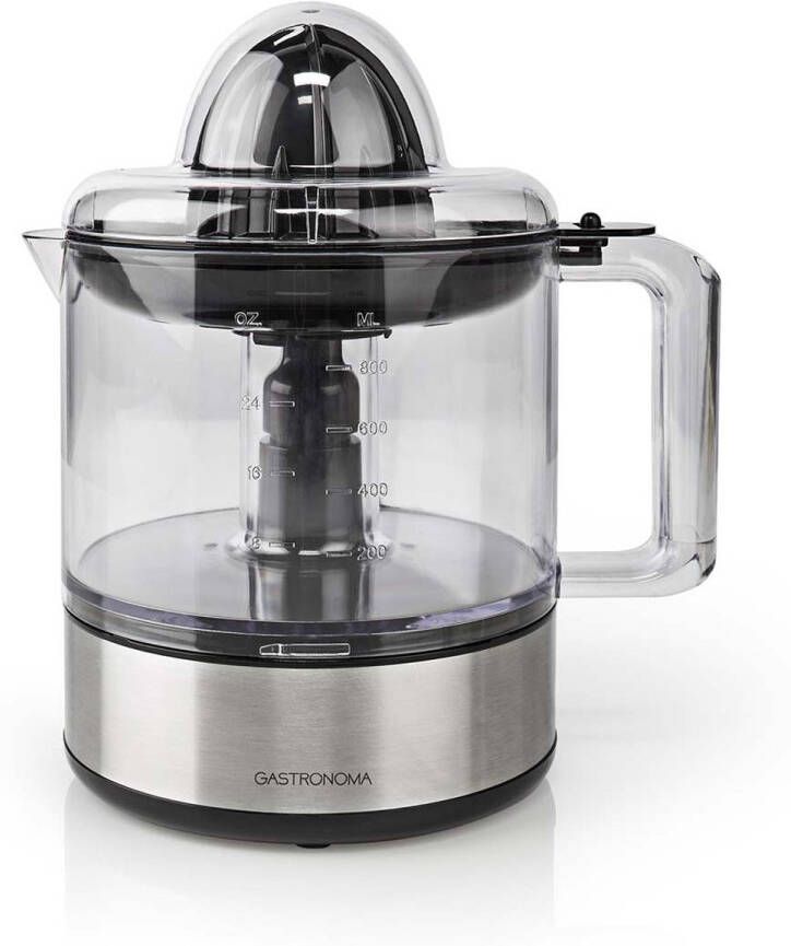 Gastronoma Citruspers 40 W 0 8 L Zwart Roestvrij staal