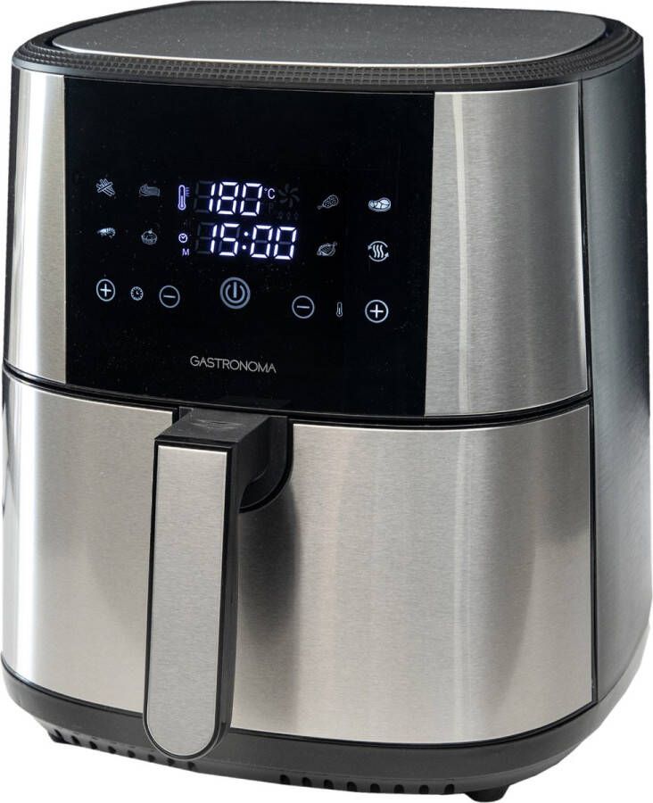 Gastronoma Heteluchtfriteuse 8L 1800W Airfryer 18290004 Zwart