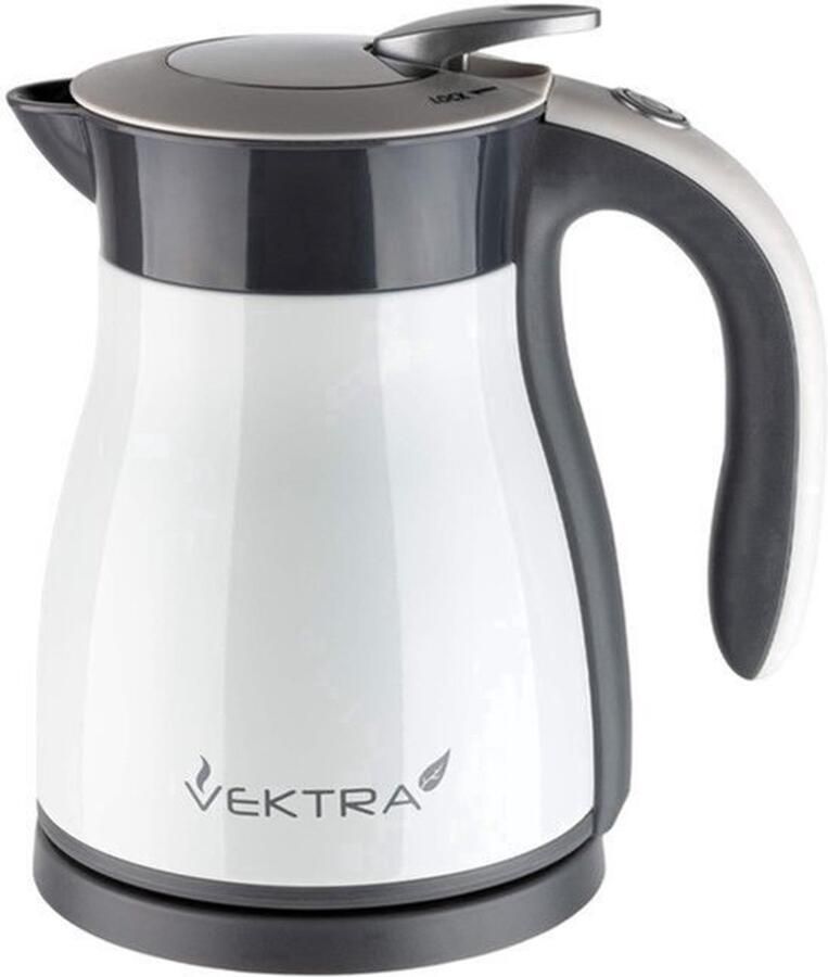 Geïsoleerde Waterkoker Thermoskan 1 5 Liter Capaciteit 1350 Watt Vermogen Roestvrij Staal Materiaal Wit Kleur Voor Koken En Warme Dranken