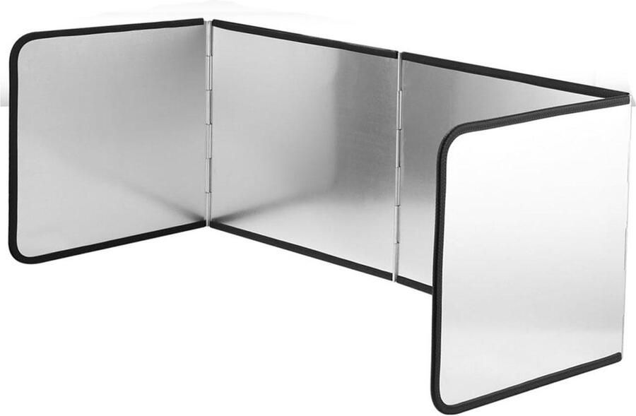 GelldG Keukenachterwand Vierzijdig Opvouwbaar Gemakkelijk schoon te maken Bescherming voor kookplaat Keukengadgets Achterwand voor kookplaat 76x29x30 cm