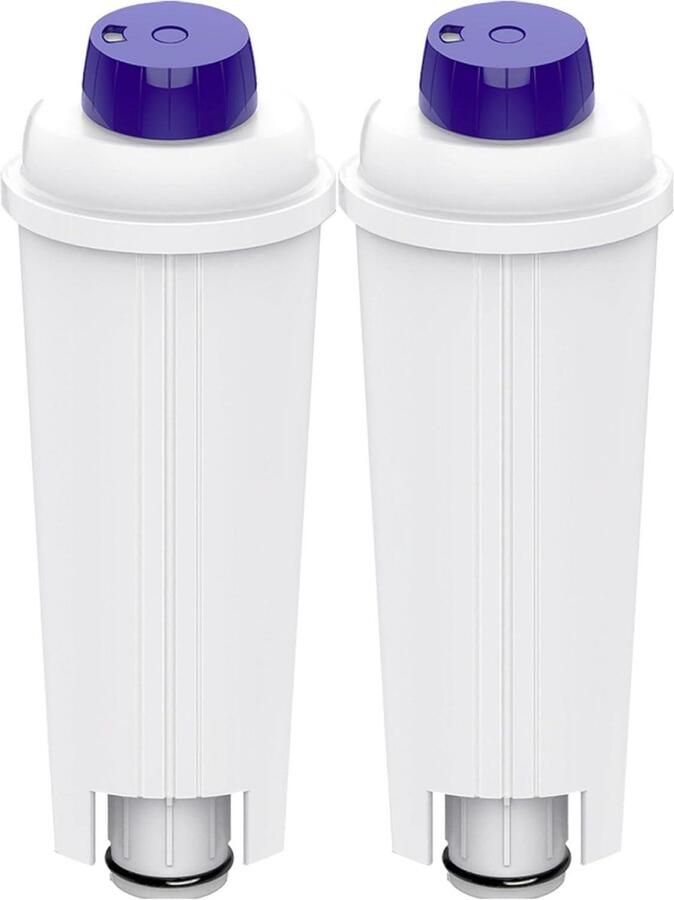 GelldG Waterfilter voor koffiemachine 2-pack Geschikt voor De'Longhi Magnifica S (DLSC002) Geschikt voor De'Longhi ECAM- ETAM- EC- en BC-series
