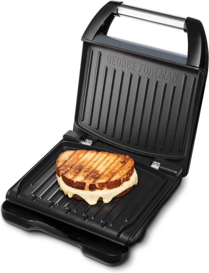 George Foreman 25041-56 Steel Grill Family Contactgrill Grijs - Foto 2