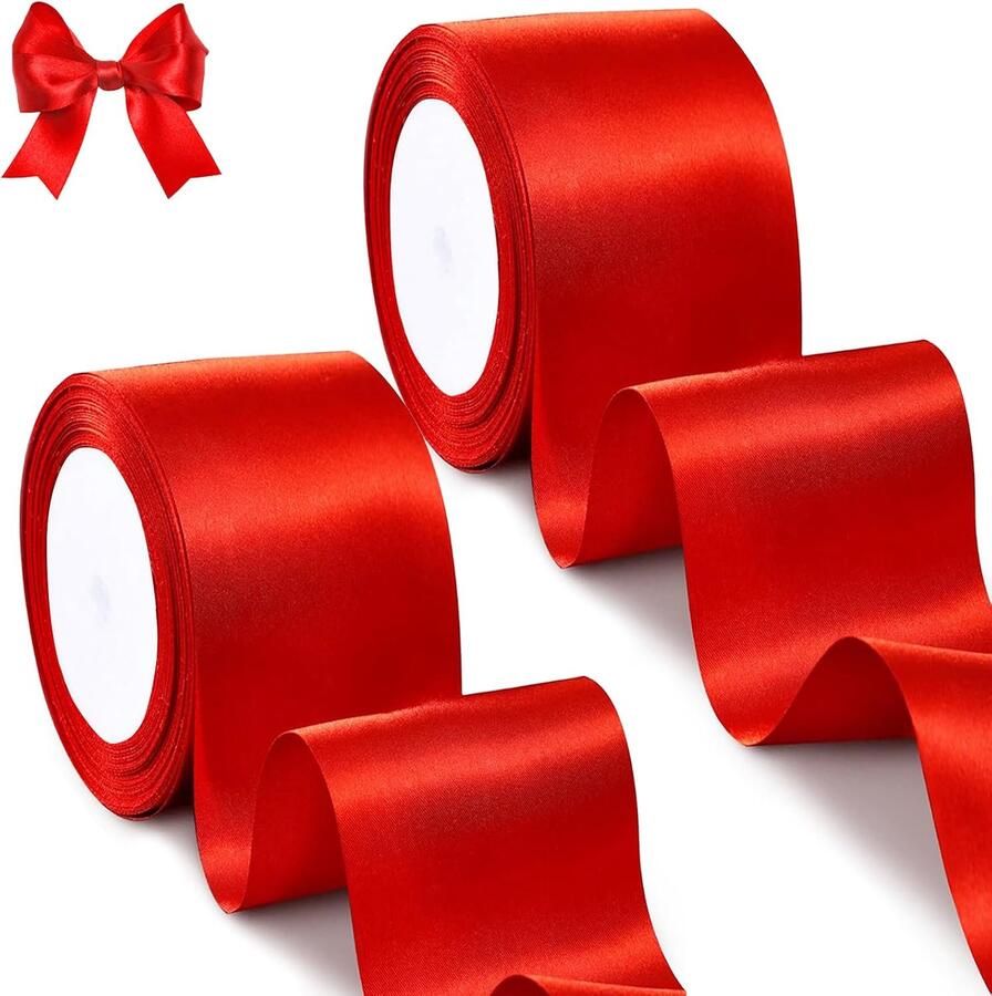 Geschenkband 50 mm 44 meter satinband
