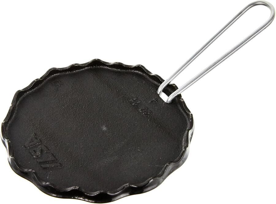 Gietijzeren grillplaat 14 cm Geëmailleerd