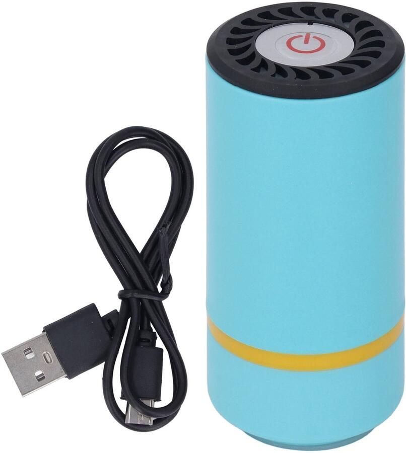 Gigicial Elektrische Vacuümsealer Vacuümpomp Voor Opslagzakken Snelle Luchtverwijdering & Luchtdichte Verzegeling 1 Stuk Blauw