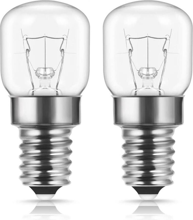 Gigicial Ovenlamp Apparaatlamp Voor Oven Werkt Tot 300°C En Dimbaar 0-100% 2 Stuks Transparant - Foto 1