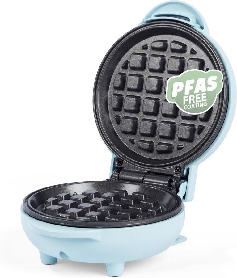 Giles & Posner Mini Wafelijzer – PFAS-vrije antiaanbaklaag