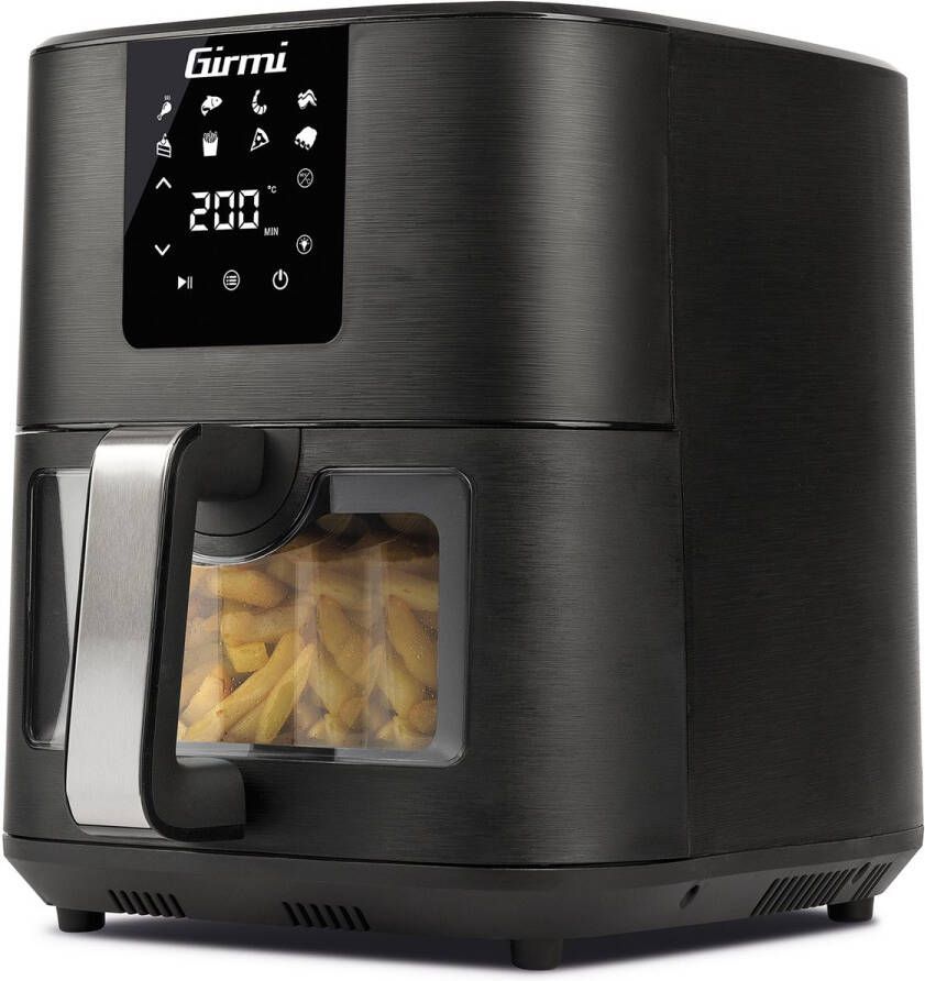 Girmi FG79 friteuse Enkel 9 l Vrijstaand 1700 W Heteluchtfriteuse Zwart