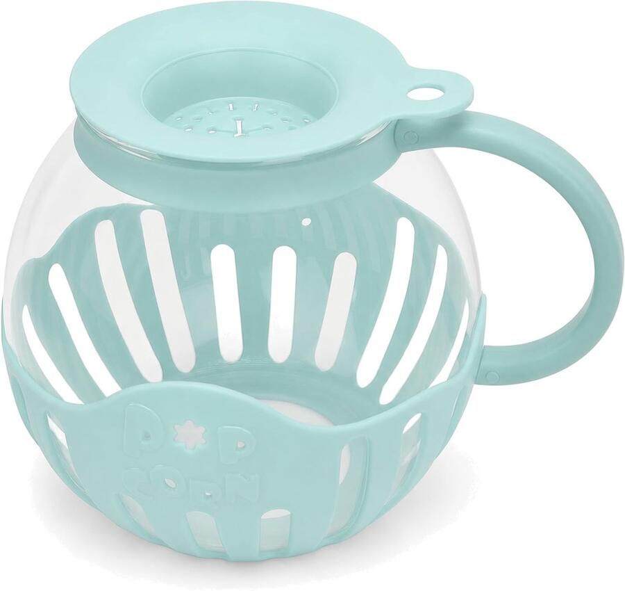 Glazen Popcornmaker 2 13L Blauw