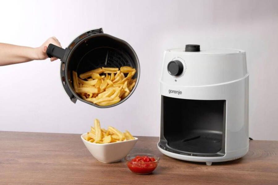 Gorenje AF1300XG friteuse Enkel 4 5 l Vrijstaand 1300 W Heteluchtfriteuse Wit