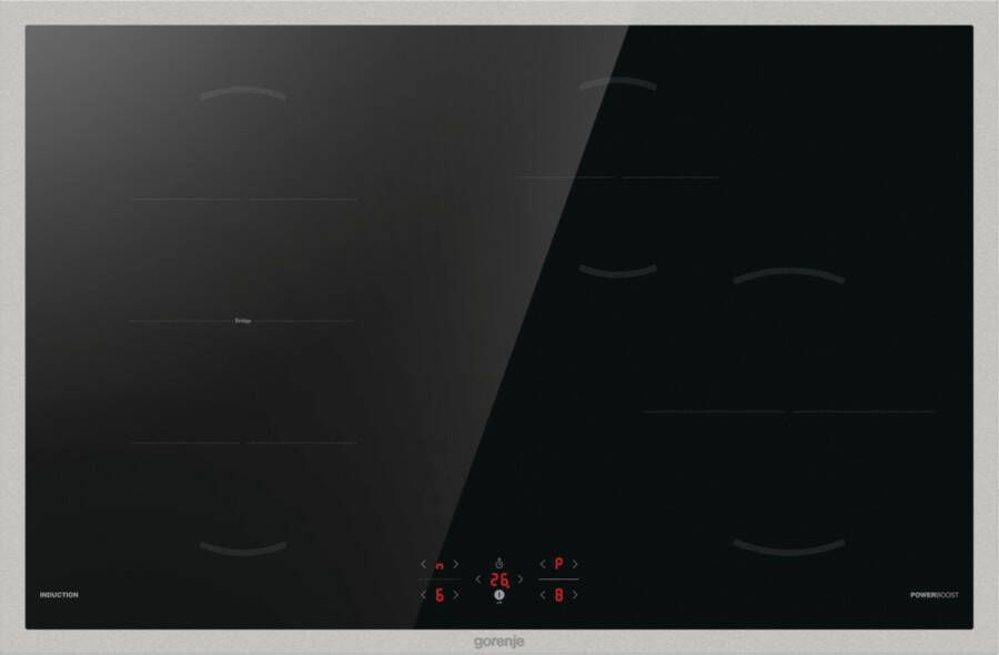 Gorenje GI8421BX Zwart Ingebouwd 79 cm Inductiekookplaat zones 4 zone(s)