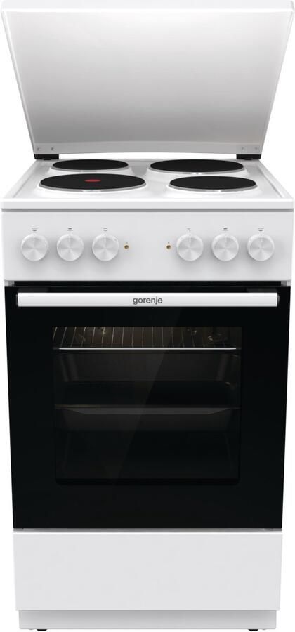 Gorenje GE5A23WH Vrijstaand fornuis Wit Draaiknop Wit Gesealde plaat 4 zone(s)