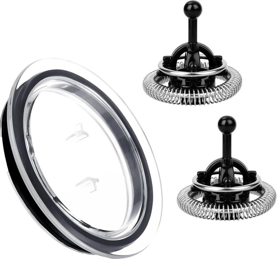 Gosknor Allecto Melkopschuimer Klopper Vervangingsonderdelen Praktisch Geschikt voor Nespresso Aeroccino 3 4 XL Inclusief Deksel Gemakkelijk in