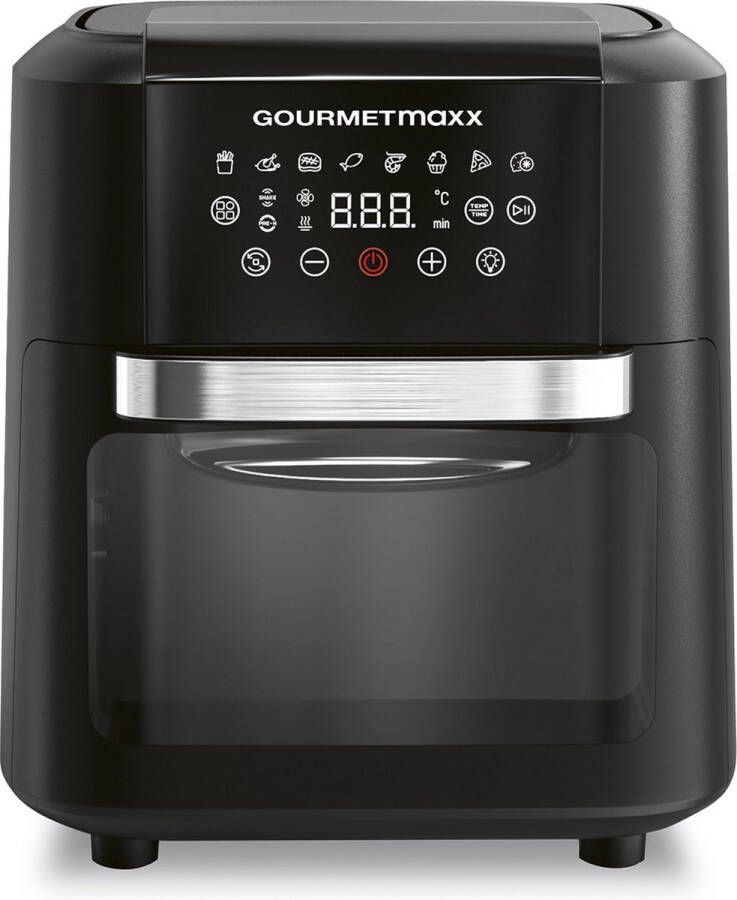 Gourmetmaxx 4in1 heteluchtfriteuse 11 L met touch display vetarm frituren