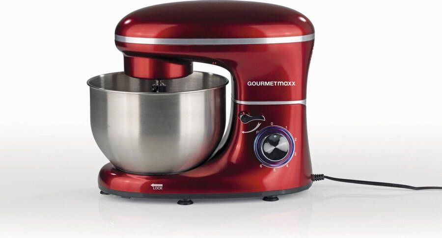 Gourmetmaxx Gourmet MAXX Keukenmachine 1500W rood