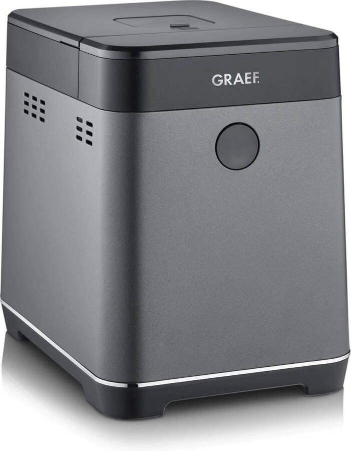 Graef BA806 broodbakmachine 520 W Zwart Grijs
