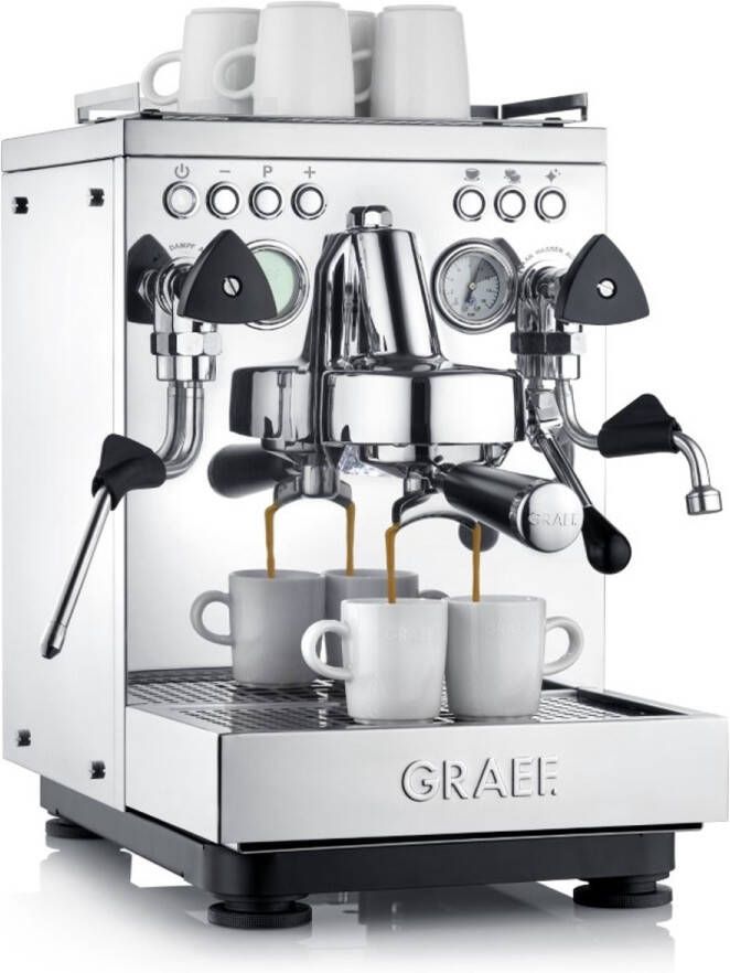 Graef Estessa Espressomachine Roestvrijstaal