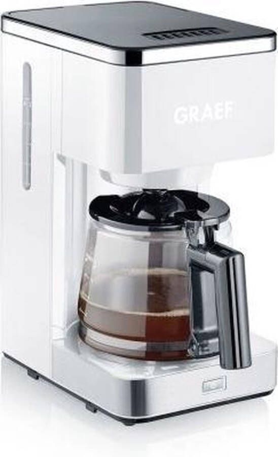 Graef FK 401 Filterkoffiezetapparaat 1 25 l Half automatisch Wit
