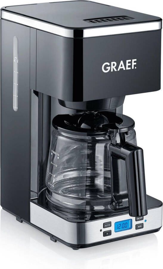 Graef filterkoffieapparaat family line grijs + zwart - Foto 1