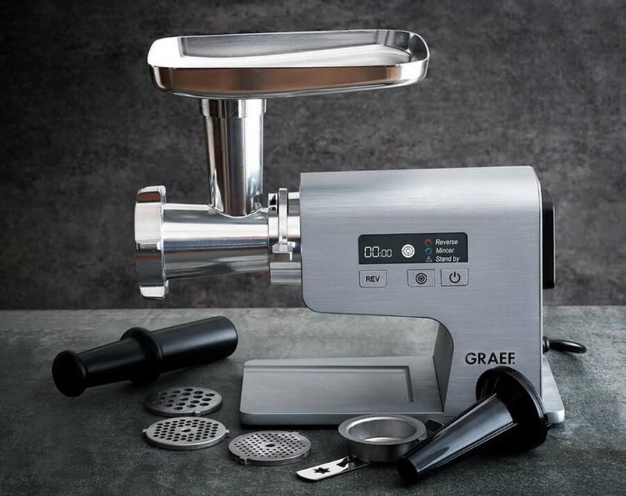 Graef FW 500 vleesmolen 400 W Zilver