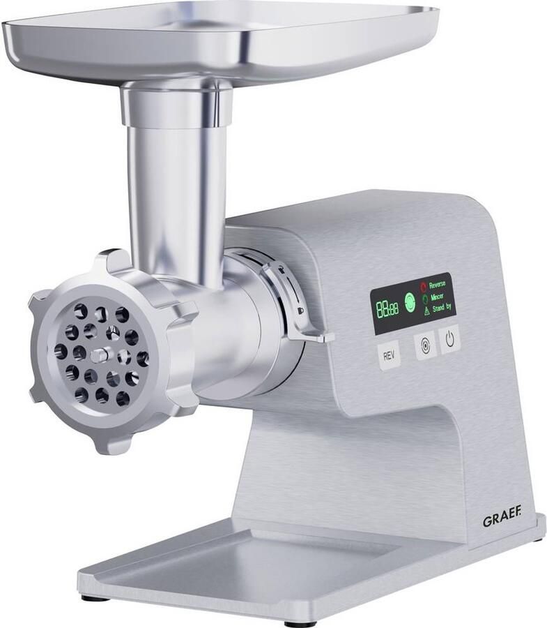 Graef FW500EU Vleesmolen 2500 W Grijs