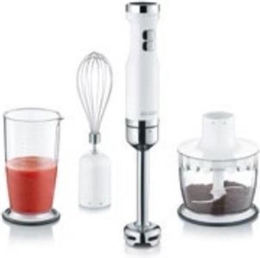 Graef HB501EU blender 0 7 l Staafmixer Roestvrijstaal Wit