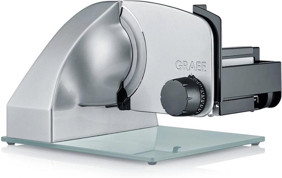 Graef Master M20F Snijmachine Vrijdragend Glad mes Zilver