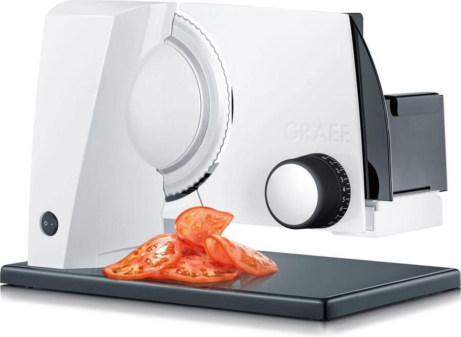 Graef SKS 11001 Metalen allessnijder Ø 17cm + 170W + gekarteld mes