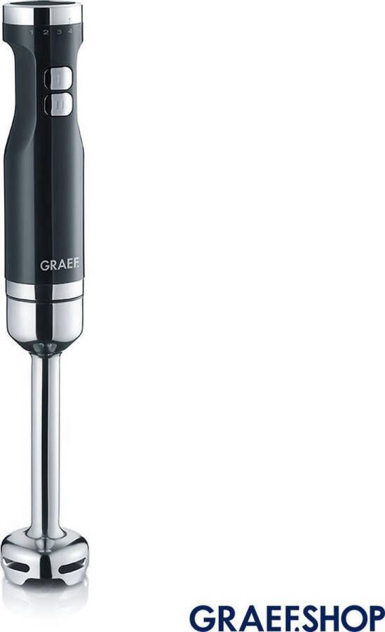 Graef HB 502 Staafmixer 800W + klopper + hakmolen 0 5l + kunststof beker 0 7l - Foto 2