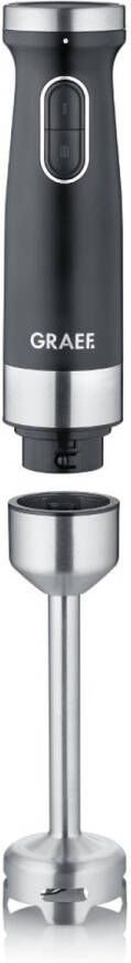 Graef HB602 Staafmixer 1200 W Zwart Roestvrijstaal