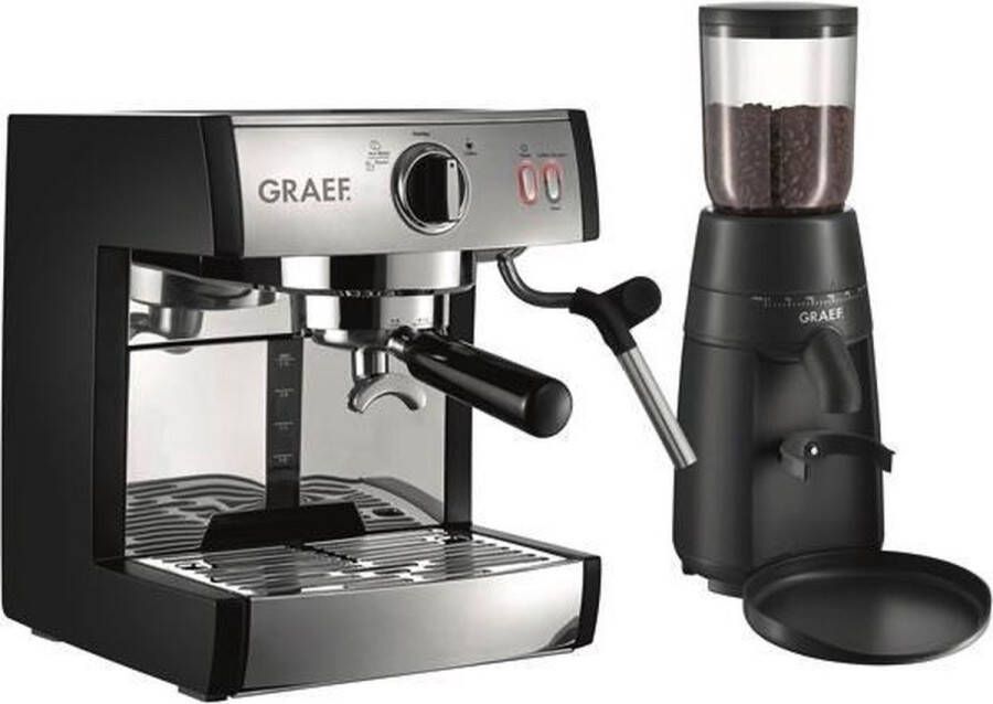 Graef set Espressomachine ES702 en Koffiemolen CM702 - Foto 1