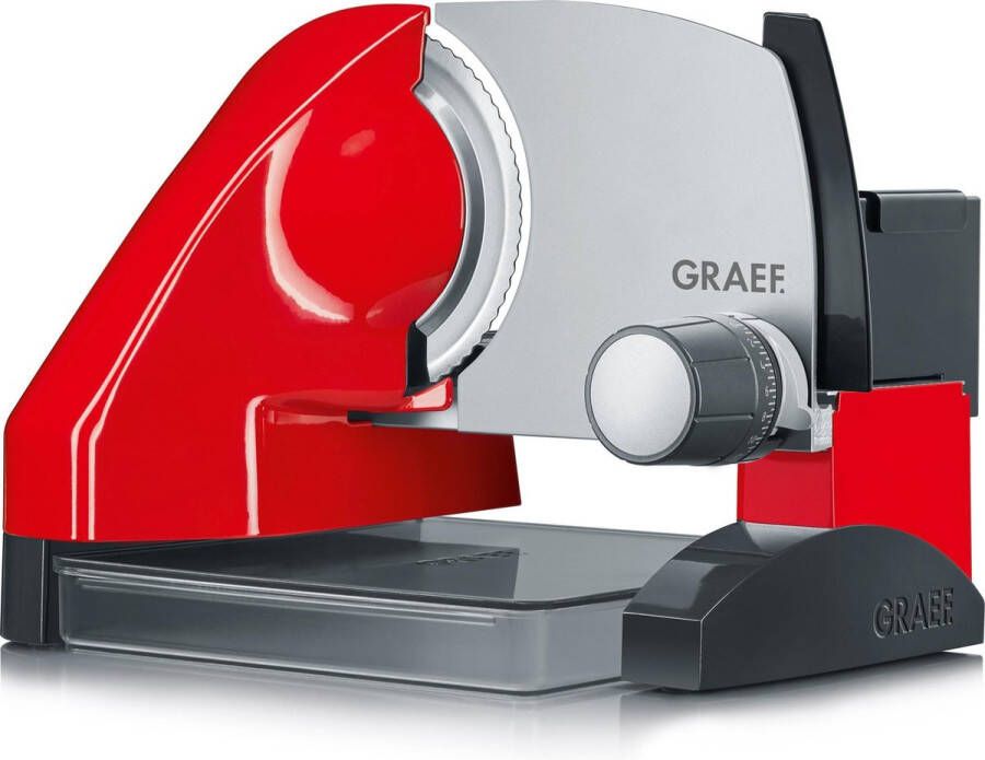 Graef SKS 500 snijmachine Electrisch 170 W Zwart Rood Roestvrijstaal Metaal - Foto 1