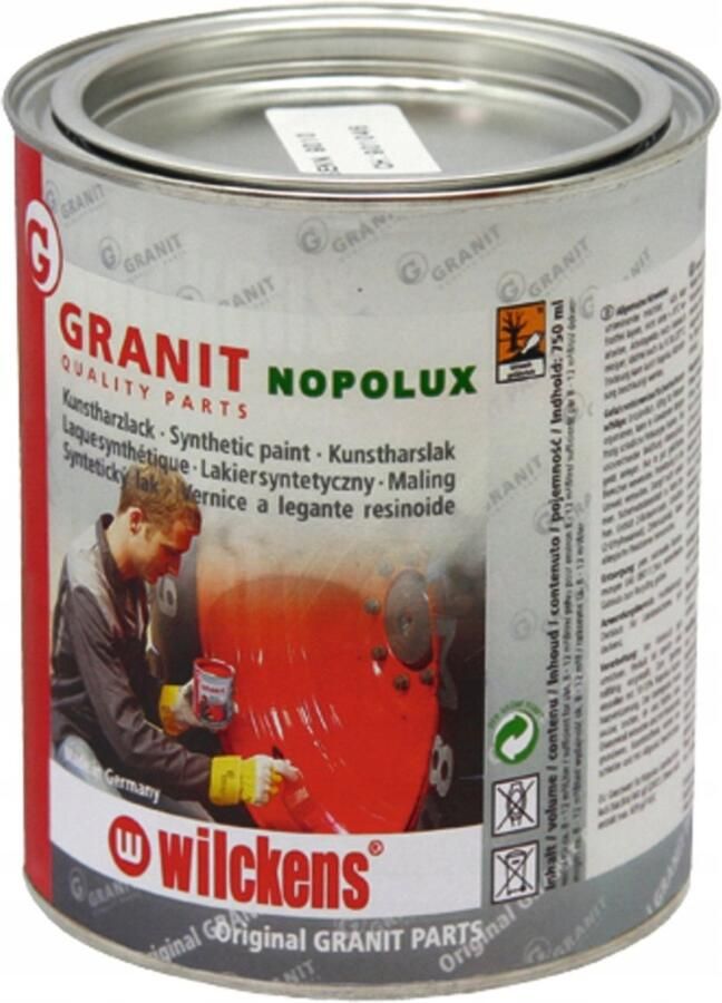 Granit parts Granite Serie Lak verf Sarnowy Bruin RAL 8007 2 5L