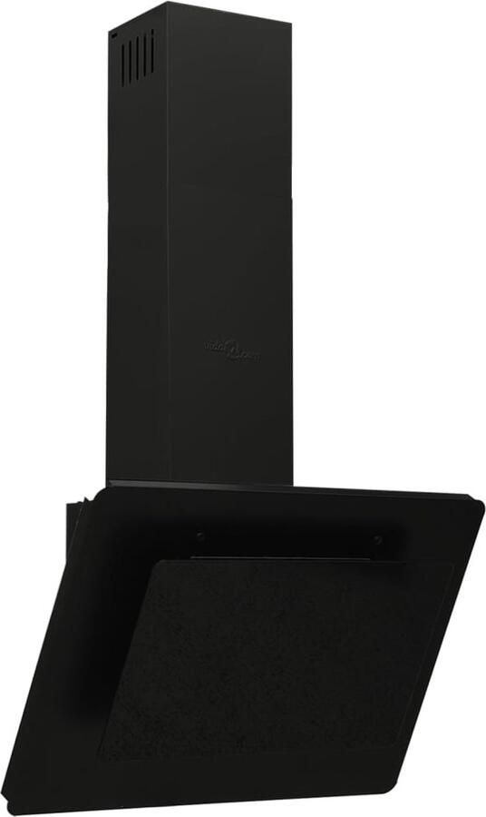 GranMaison Afzuigkap 60 cm -Onderbouw Afzuigkappen Met koolstoffilter Schuin Zwart