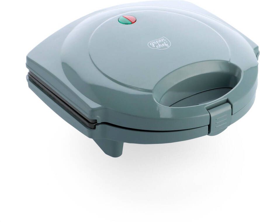 GreenChef Tosti Pro apparaat panini croques quesadilla's grijsblauw PFAS-vrij