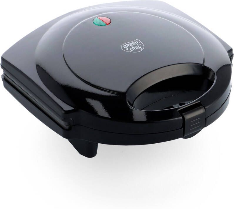 GreenChef Tosti Pro apparaat panini croques quesadilla's zwart PFAS-vrij