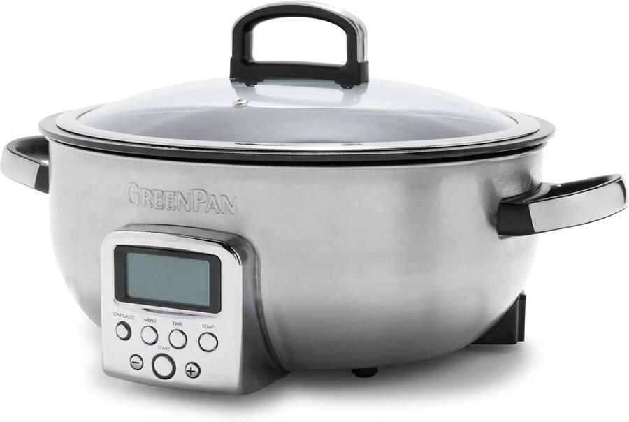 Greenpan Omnicooker 5.7 liter RVS Keramische anti-baklaag