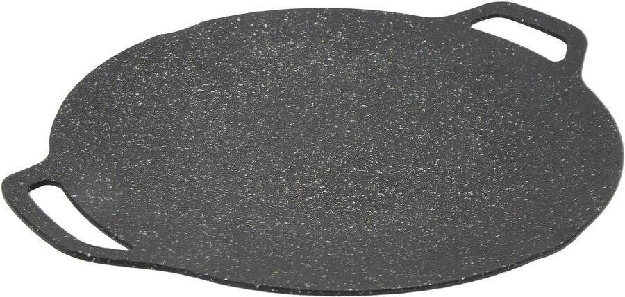 Grillpan 34 cm 6-laags anti-aanbaklaag Rond