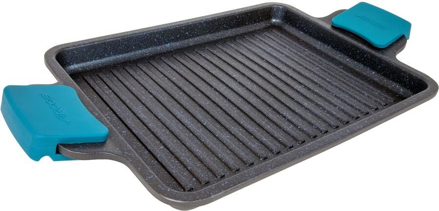 Grillplaat 34 x 26 cm Antiaanbaklaag Geschikt voor inductie