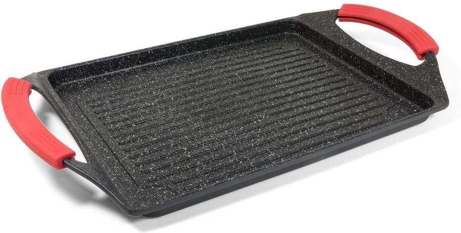 Grillplaat 45 x 27 cm Anti-aanbaklaag Geschikt voor inductie